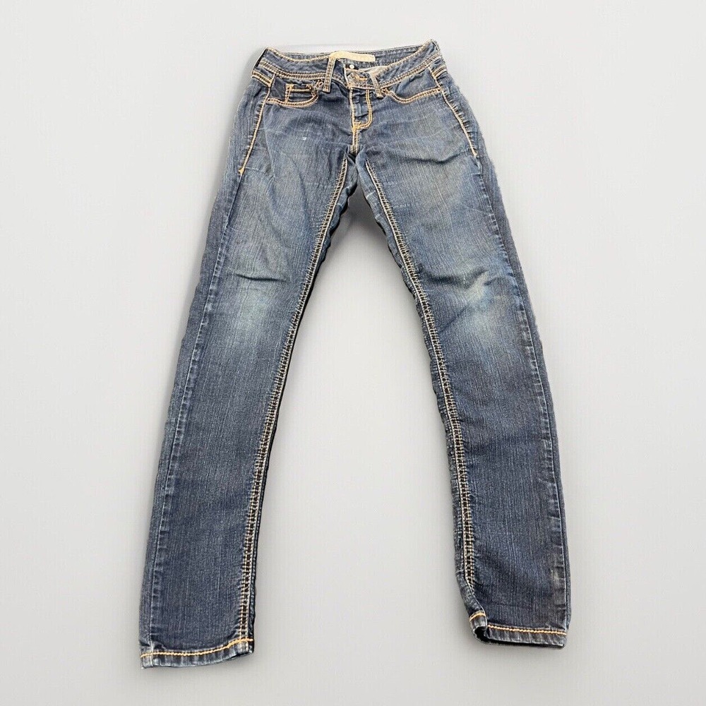 Refuge Jean P5020476PEC‎ Women's Size 1 Dark Blue Stretch Skinny Jean